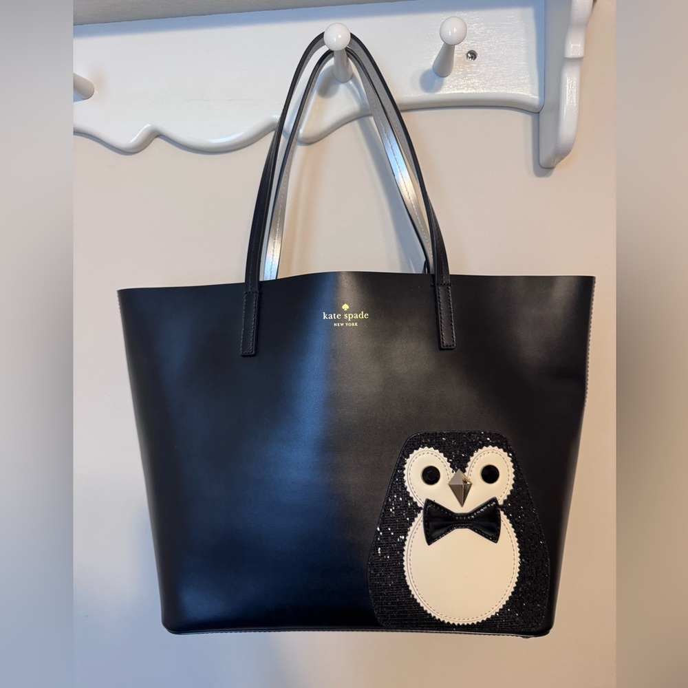 Kate Spade Clifton Lane Little Len Penguin Tote